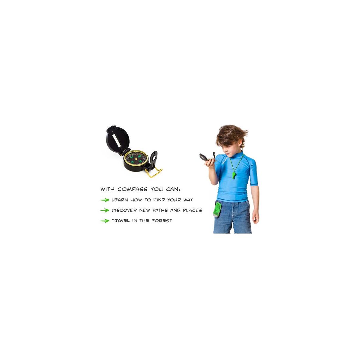 Kid Explorer Kit Binocular Flashlight Compass Magnifying Glass Whistle Backpack1 Rebate - RebateKey