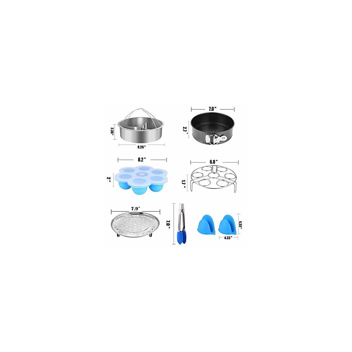 Cooker Accessories Set Compatible With Instant Pot 5 6 8 Qt Electric Pressure Rebate RebateKey