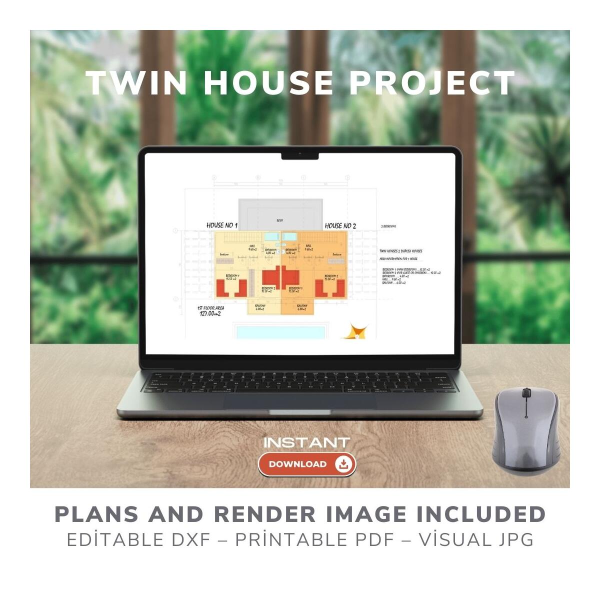 4 Bedroom Duplex Twin House Blueprints Rebates - RebateKey