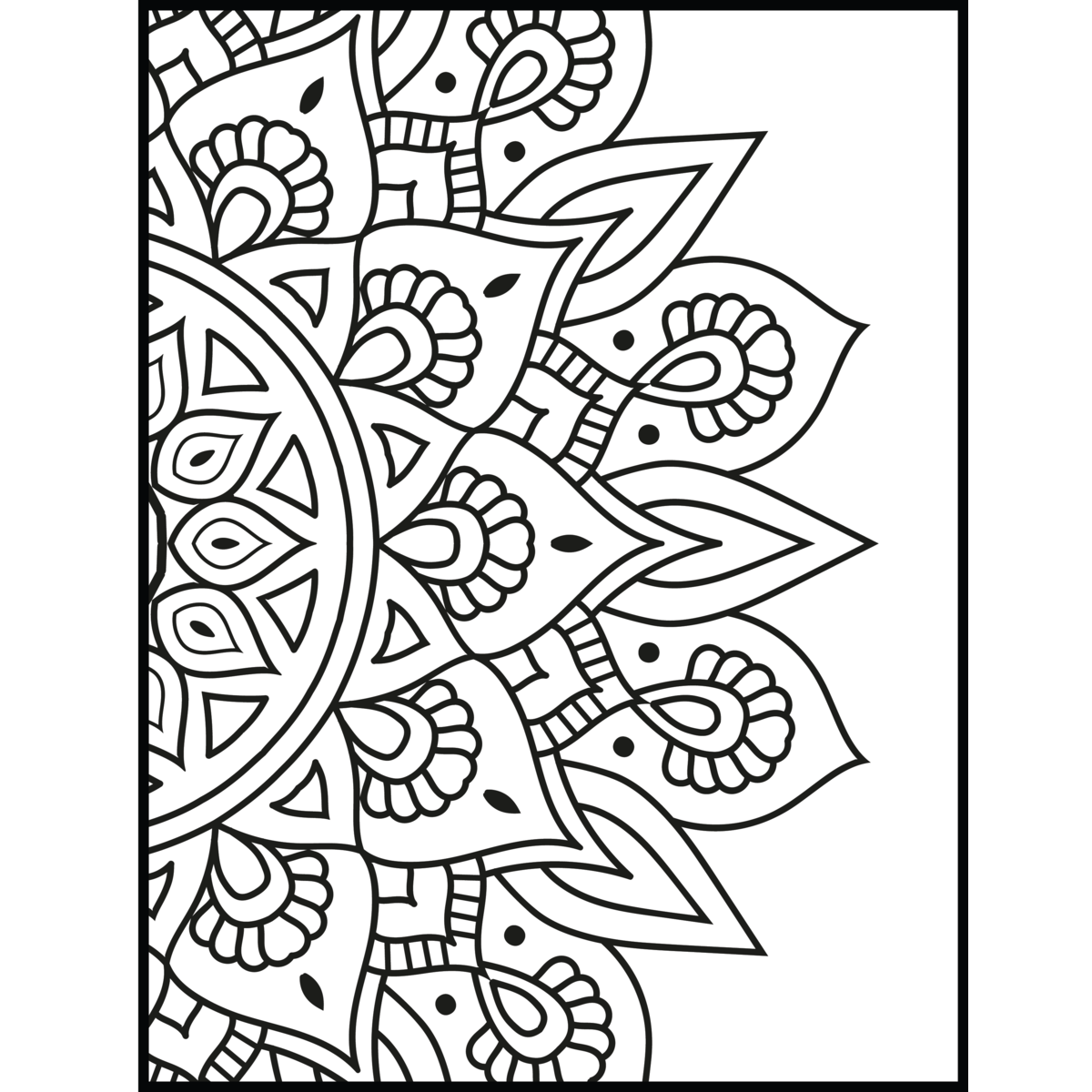 Mandala Pattern Coloring Book Cashback - RebateKey