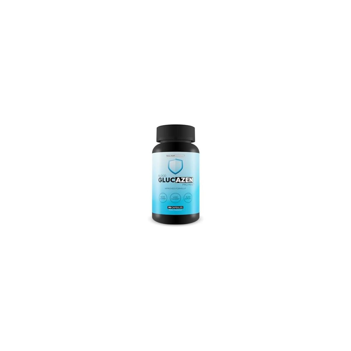 Blood GlucaZen Pro Max - Our Best Blood Support Cleanse for Healthy Blood Balance - Natural Sugar Protect Capsules - Pancrease Supplements - Inflammatory Health - Glucazen Drops Capsules - Gluc0 Zen