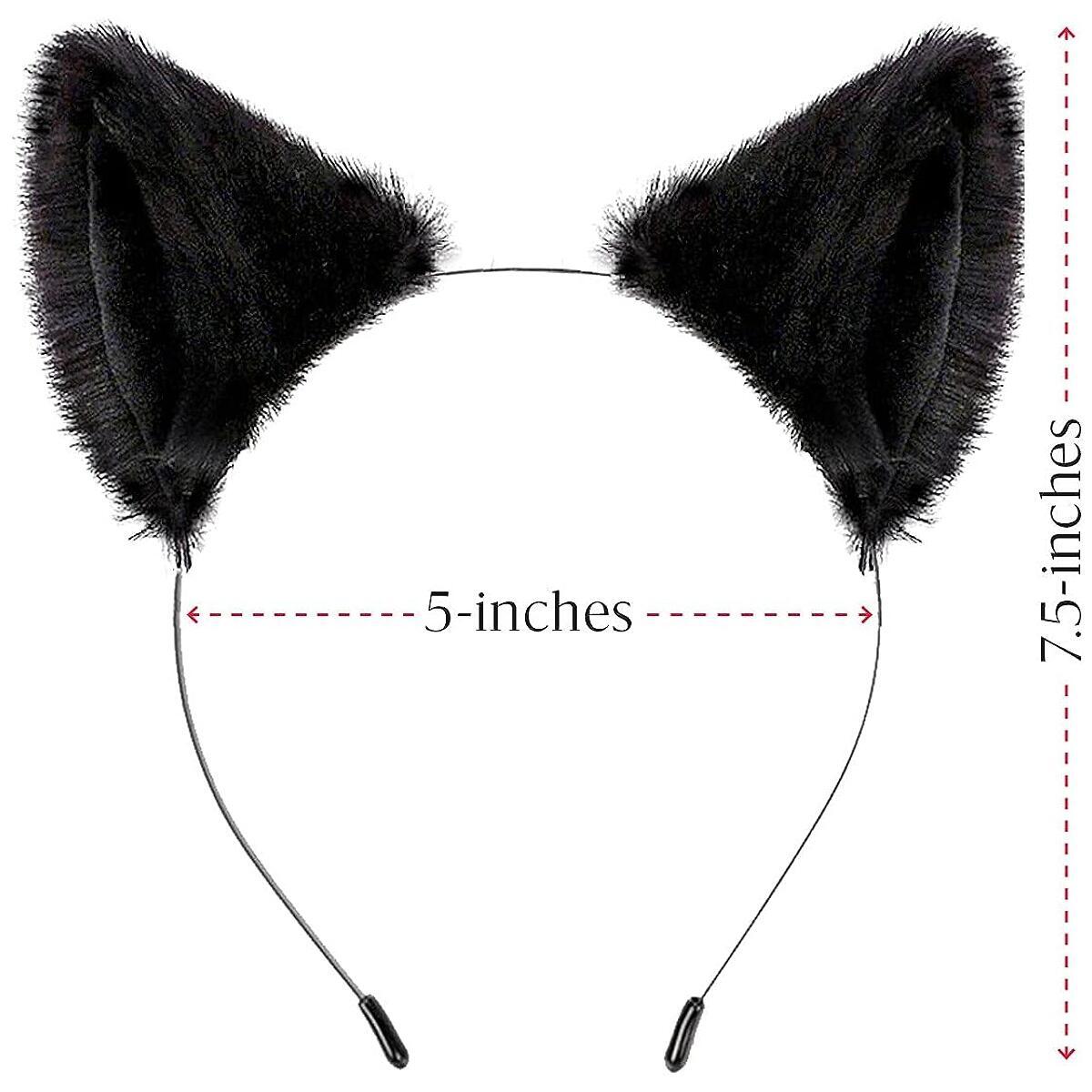 Costume Accessories Cat Ears And Tail Set Faux Fur Cashback Rebate - RebateKey