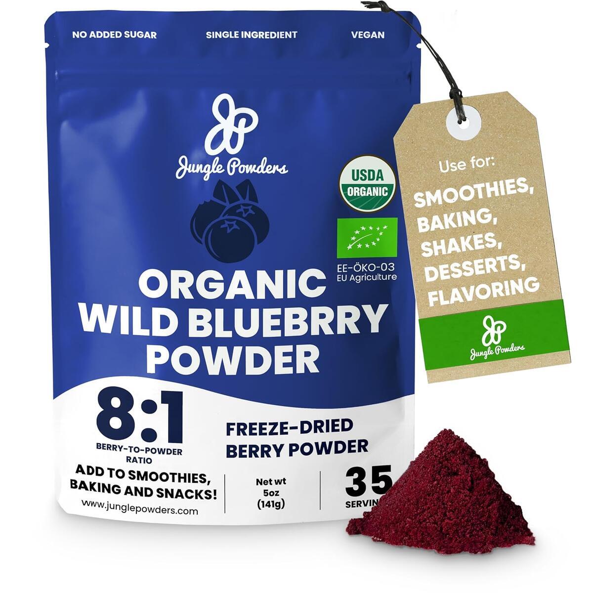 Jungle Powders Wild Blueberry Cashback Rebate - RebateKey