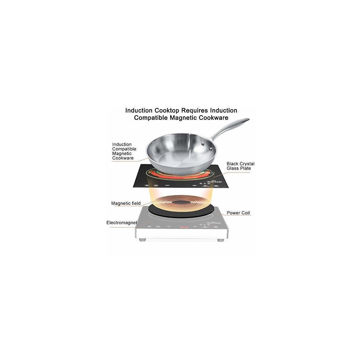 Duxtop E200a High End Full Glass Portable Touch Sensor Induction Cooktop5 Cashback - RebateKey