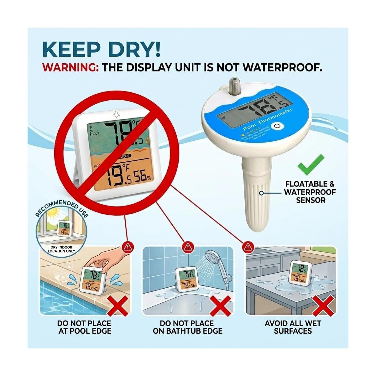 Wireless Pool Thermometer Cash Back - RebateKey