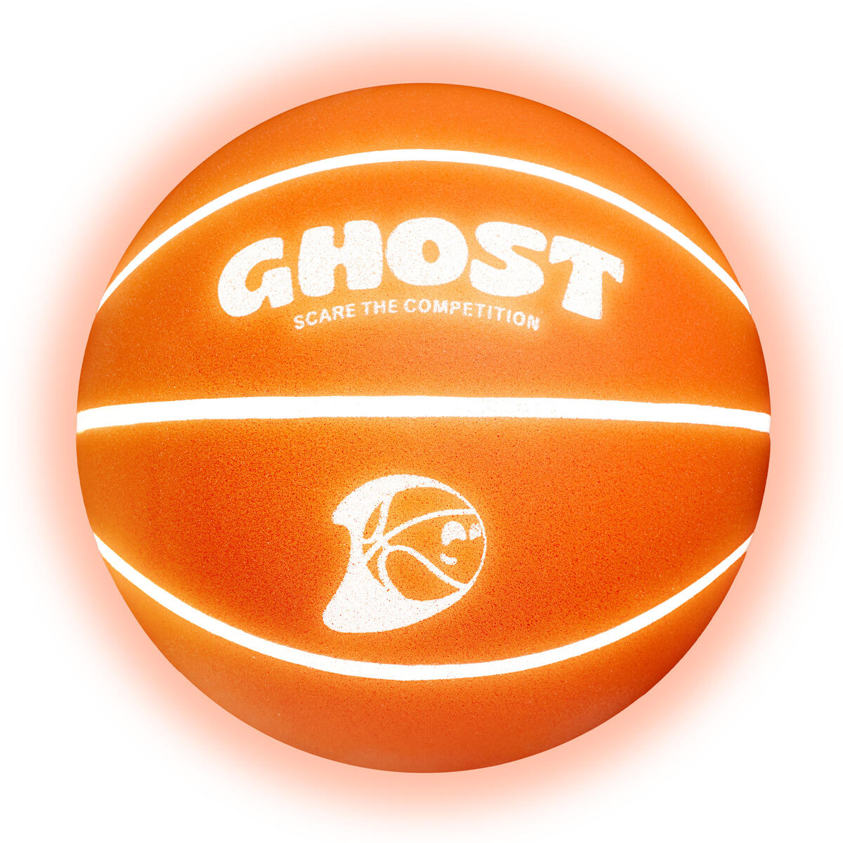 Funstuff Glow-in-the-Dark Silent Basketball Size 7, 29.5&rdquo;