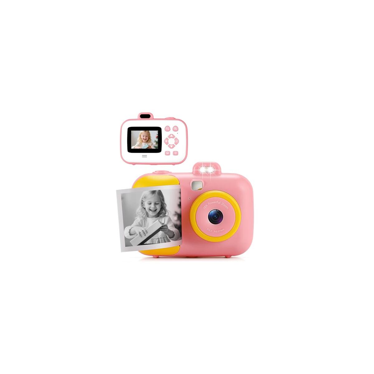 Kids Camera Instant Camera For Kids With 3 Roll Rebates - RebateKey
