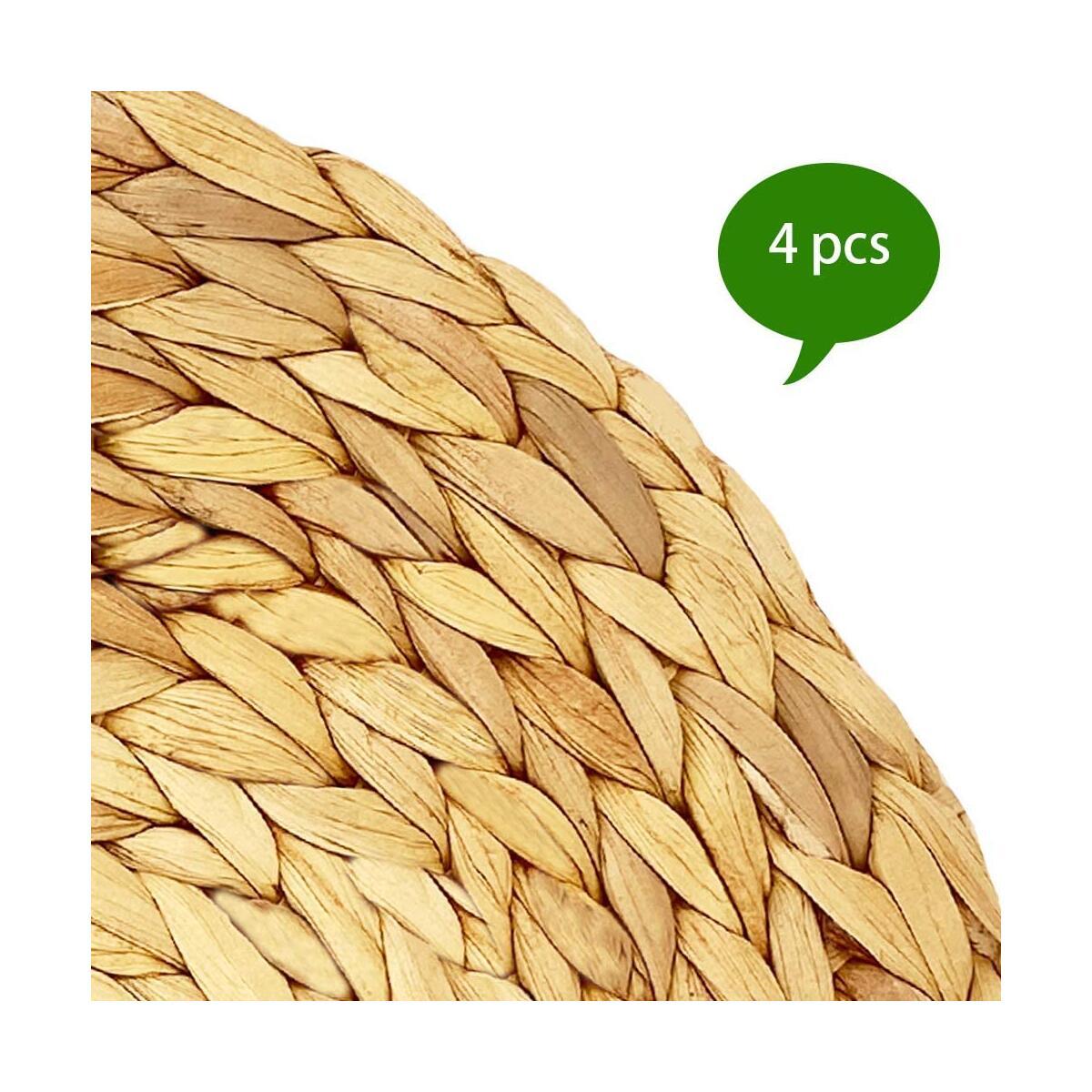 Woven Round Placemats Cashback - RebateKey