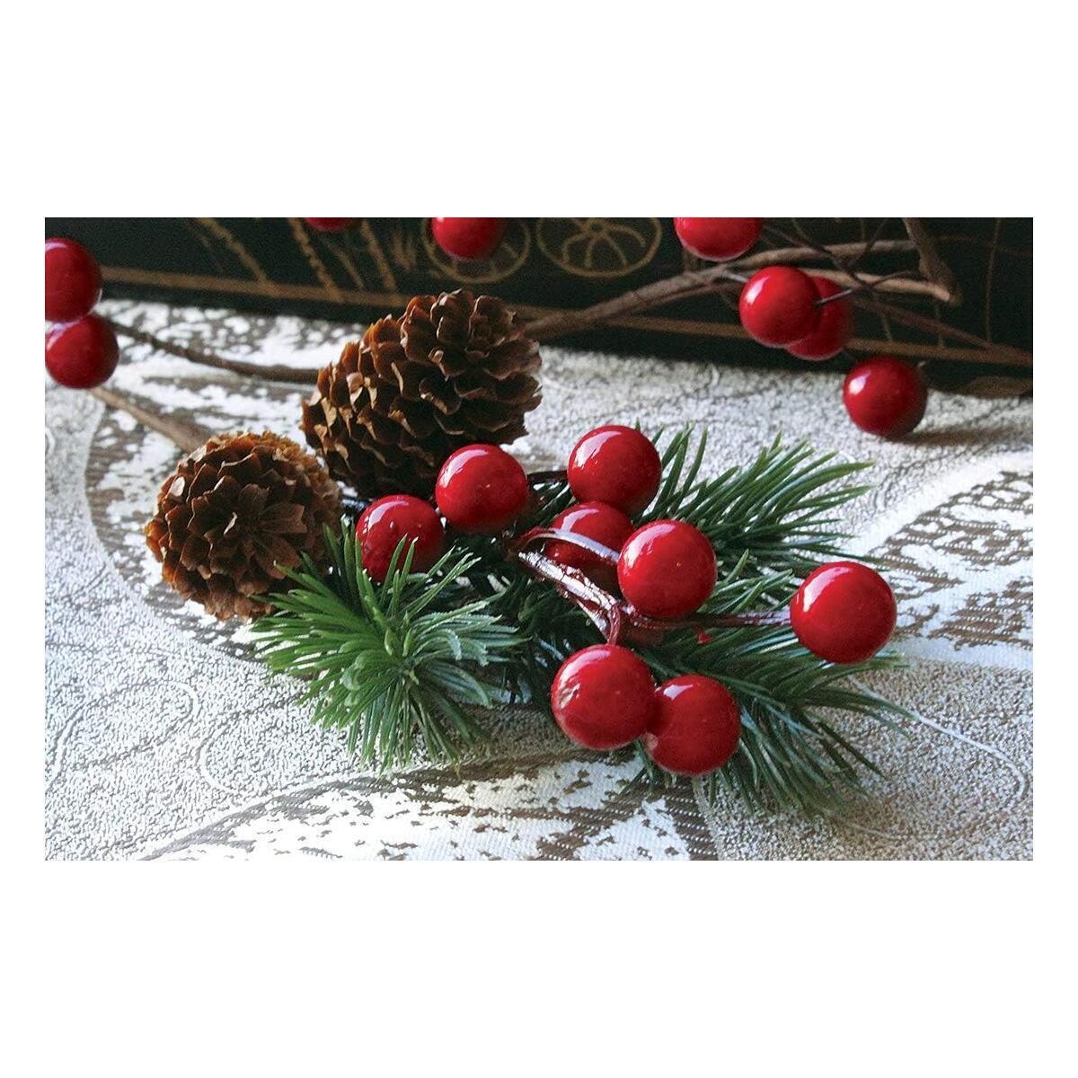 Red Berry Stems Pine Branches Evergreen Berries Cash Back - RebateKey