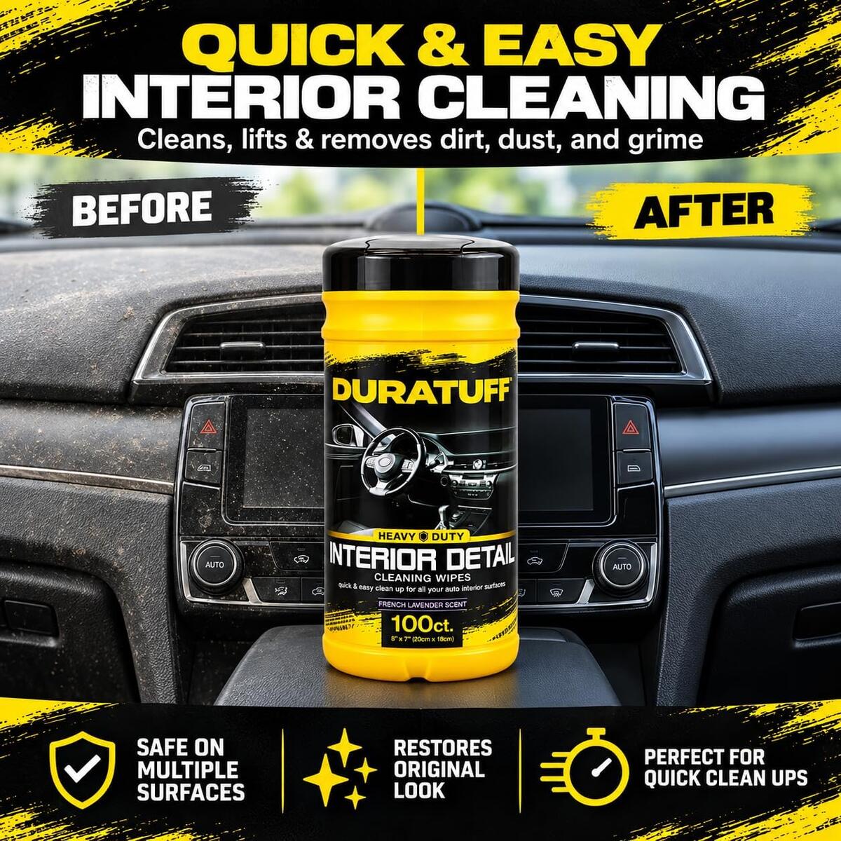 Duratuff Interior Wipes Cashback - RebateKey