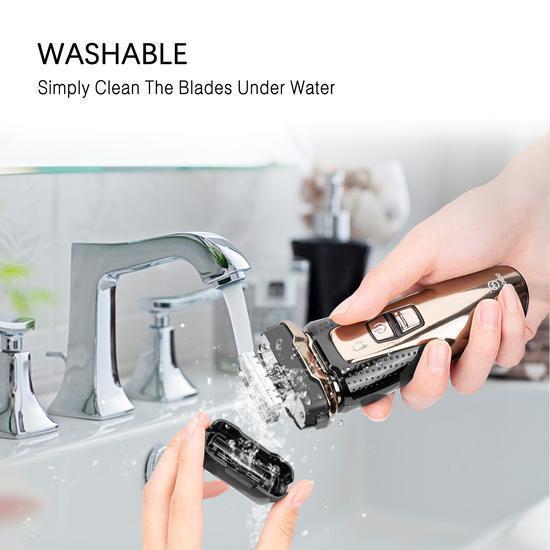 Moosoo M Electric Razor For Men Electric Shaver With Upgraded