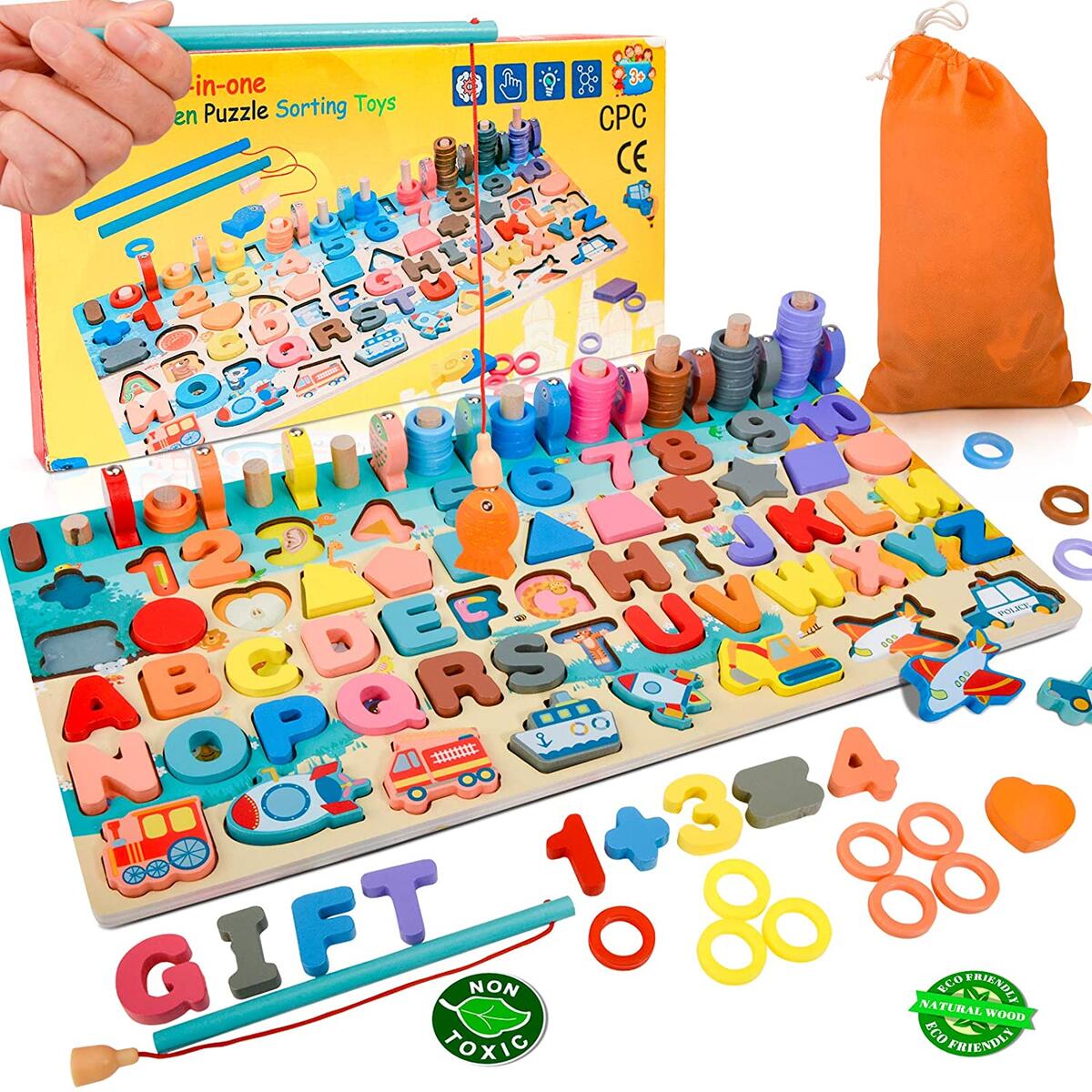 Wooden Letter Number Puzzle Rebates - RebateKey
