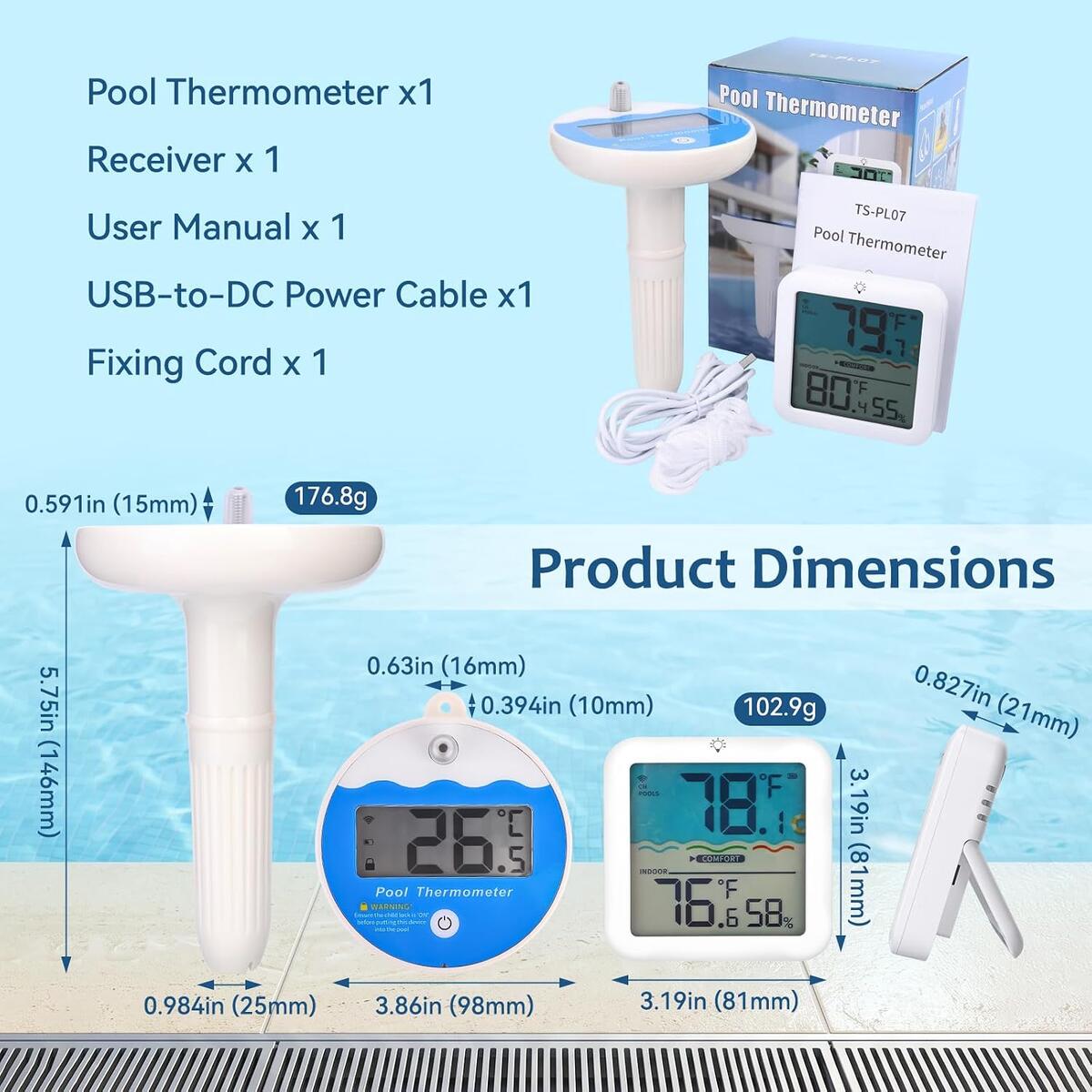 Wireless Pool Thermometer Cash Back - RebateKey