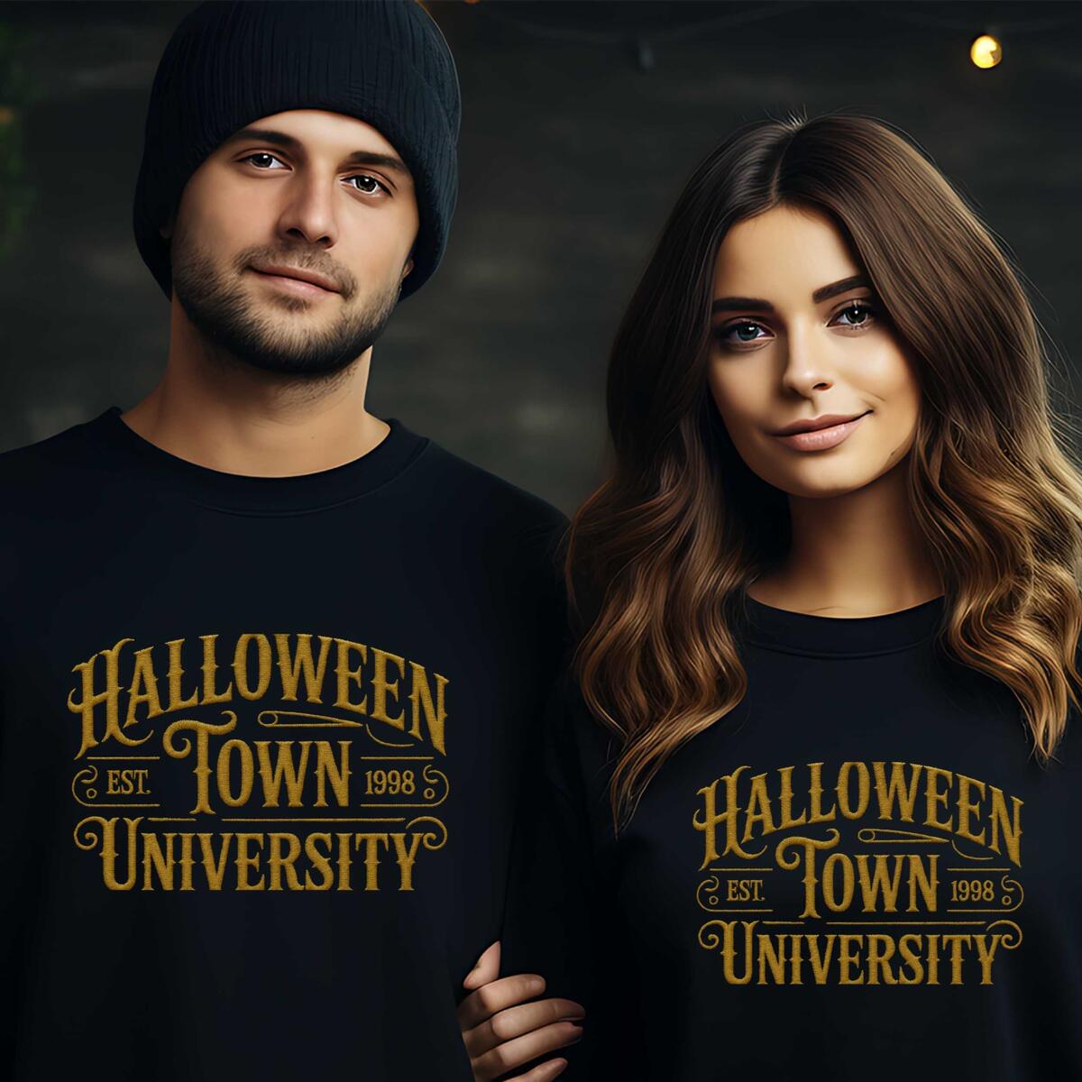 Embroidered Halloween Town University Sweatshirt Cashback Rebate - RebateKey