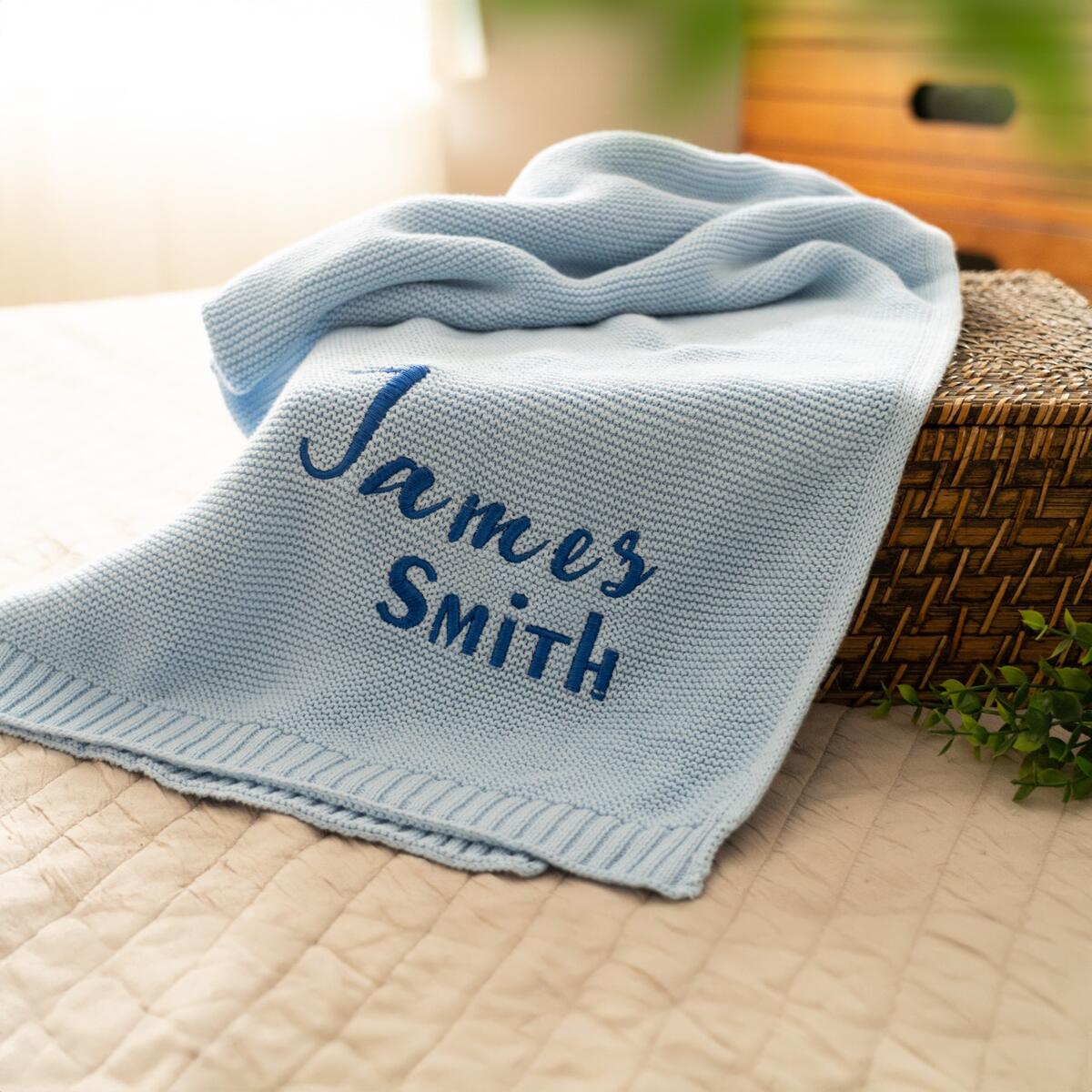 Embriodered Baby Blanket Cashback Rebate - RebateKey
