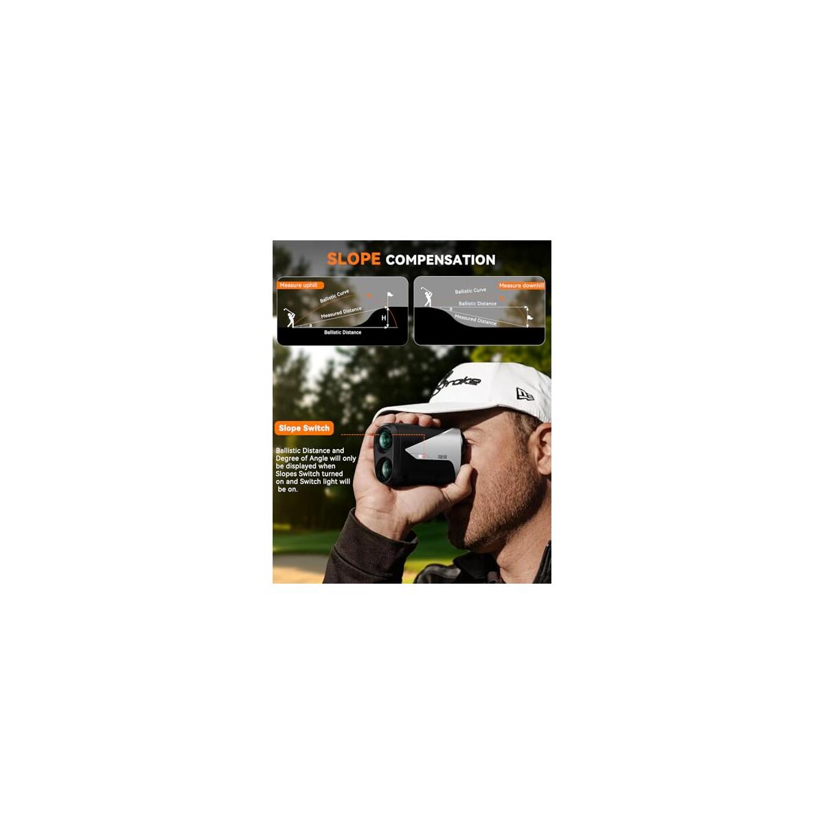 Golf Rangefinder With Slope Cash Back - RebateKey