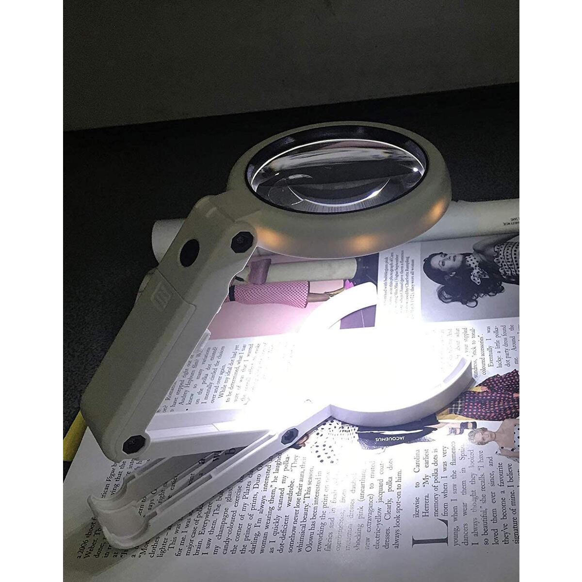 Magnifying Glass With Light And Stand Cash Back - RebateKey