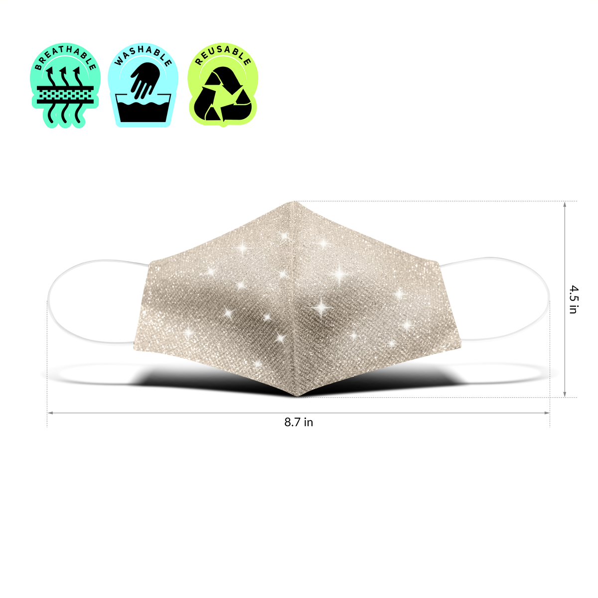 Fashionable Sequin Face Mask Cashback - RebateKey