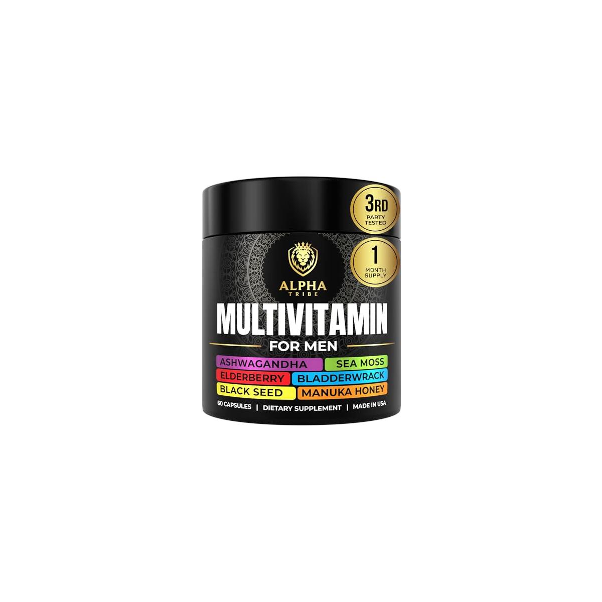 Multivitamin For Men With Seamoss Black Seed Oil 1 Cashback - RebateKey