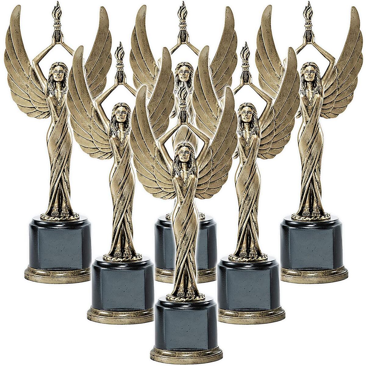On Top Awards - Female Victory Achievement Trophy - 14 Inches Tall (Pack of 6)