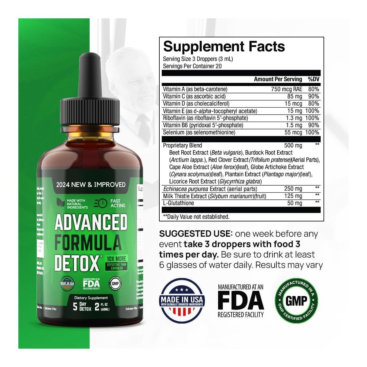 Liquid Advanced Formula Detox Cashback Rebates - RebateKey