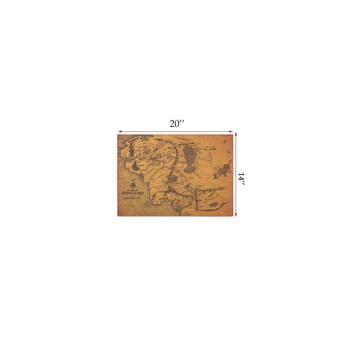 Map Of Middle Earth Rebates - RebateKey