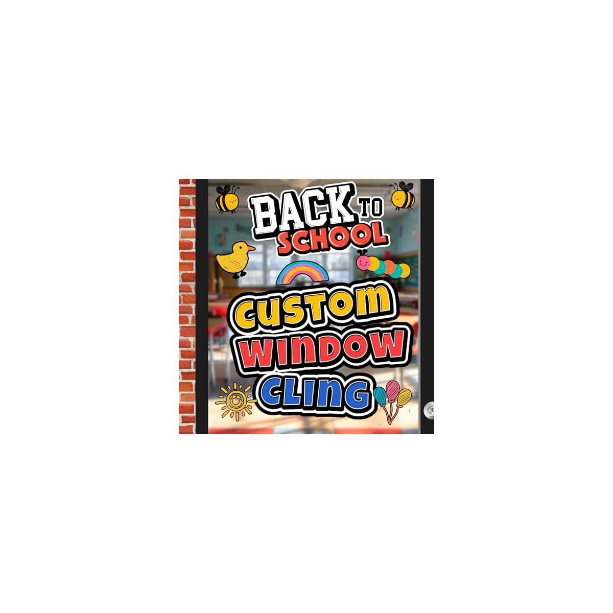 Custom High Static Window Cling Cashback Rebates - RebateKey