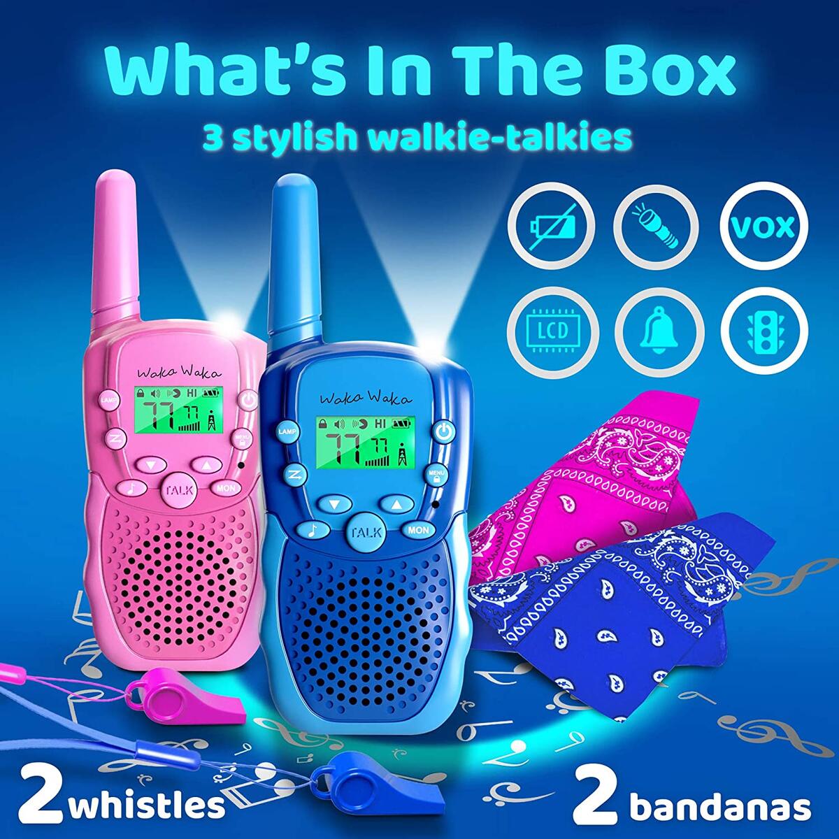 Kids Walkie Talkies Waka Waka Rebate - RebateKey