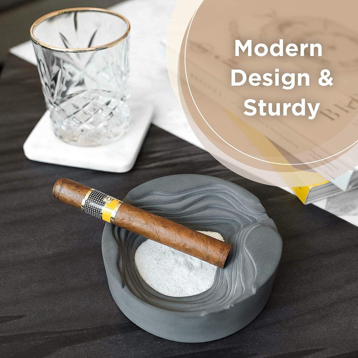 Cement Modern Zen Ashtray Cash Back - RebateKey