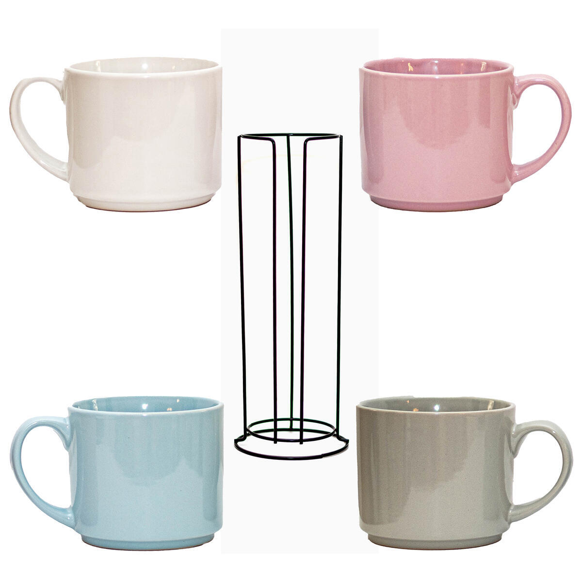 Stackable Coffee Mugs With Rack Rebate - RebateKey