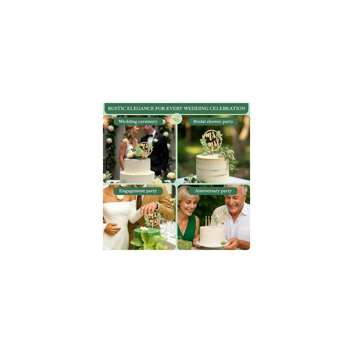Rustic Wedding Cake Toppers Bride And Groom Cashback Rebates - RebateKey