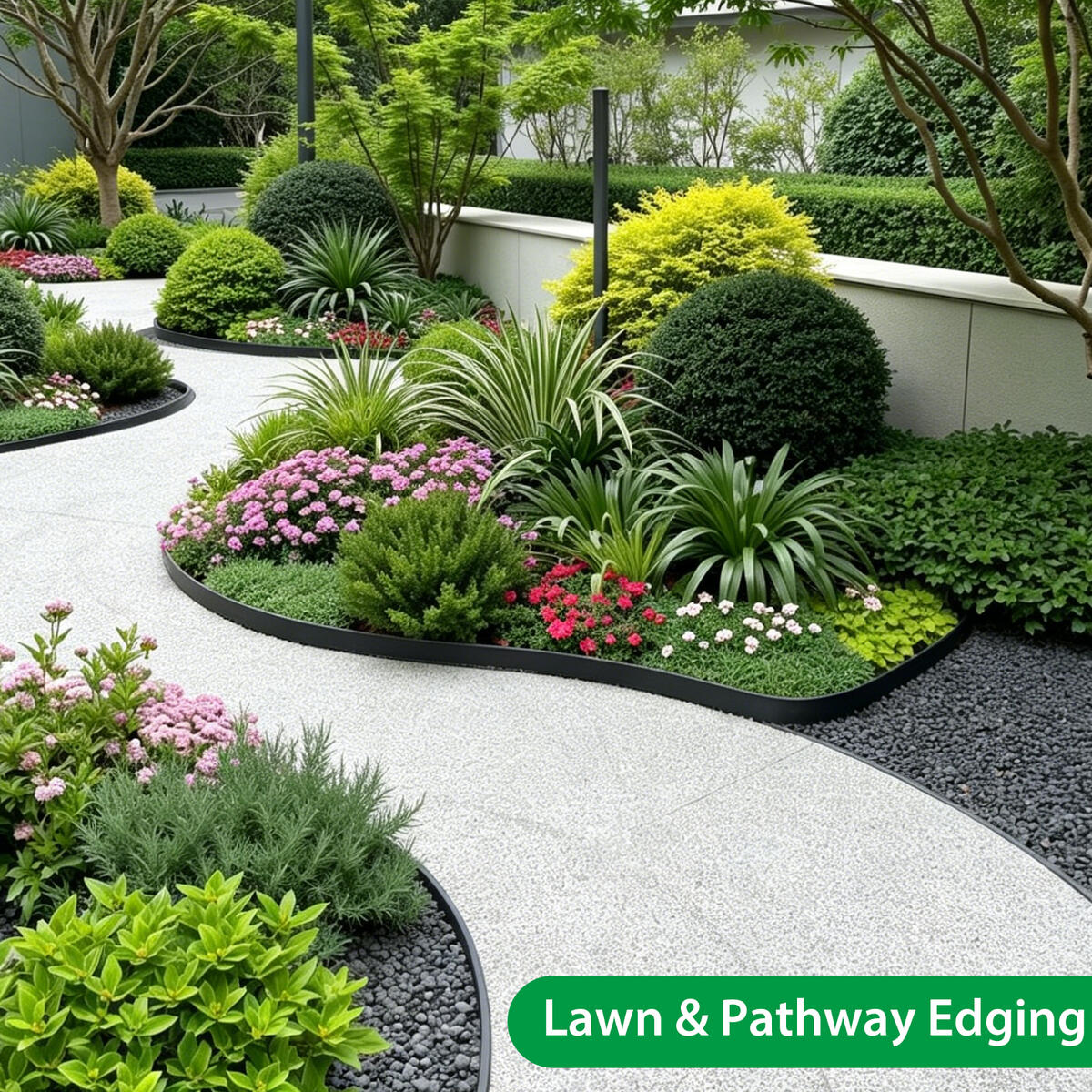 Qurhafoo Landscape Edging Border With 150 Stakes Rebates - RebateKey