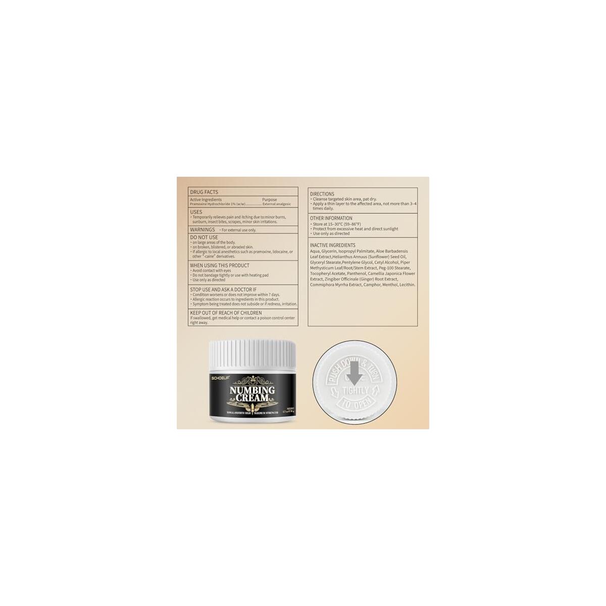 Numbing Cream 21 Cashback Rebates - RebateKey