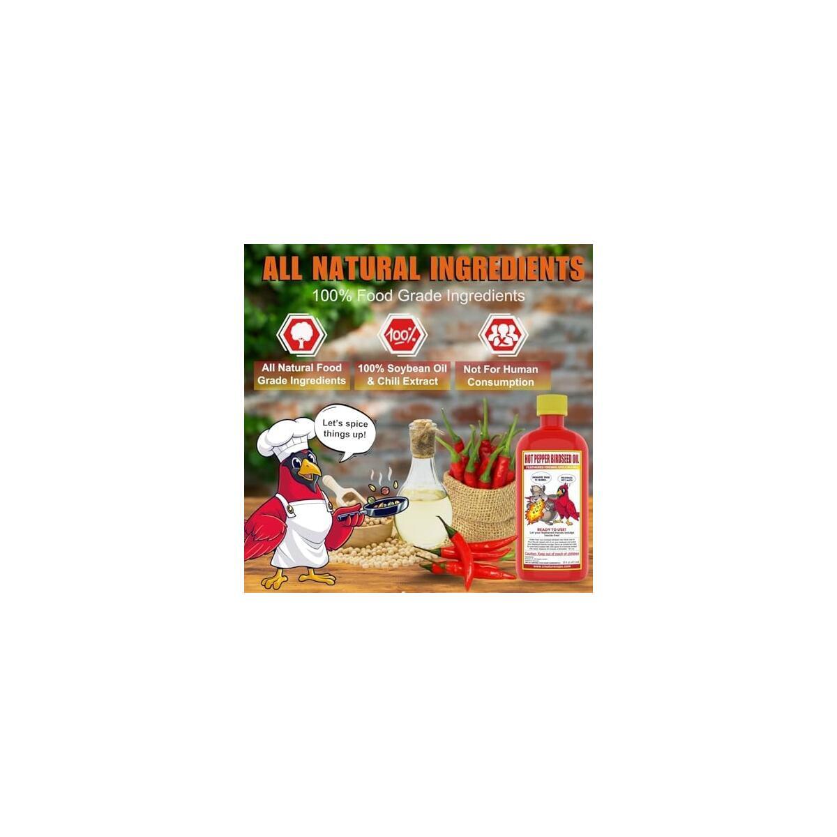 Creaturecops Hot Pepper Birdseed Oil Rebate - RebateKey