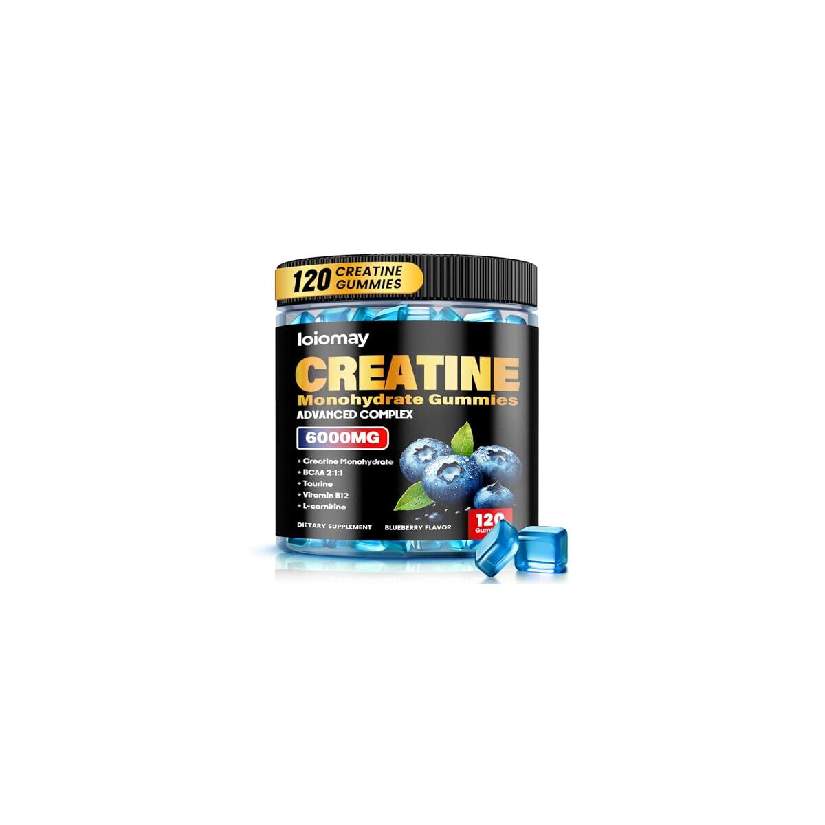 Creatine Monohydrate Gummies 5g for Women & Men (only sold by woot)