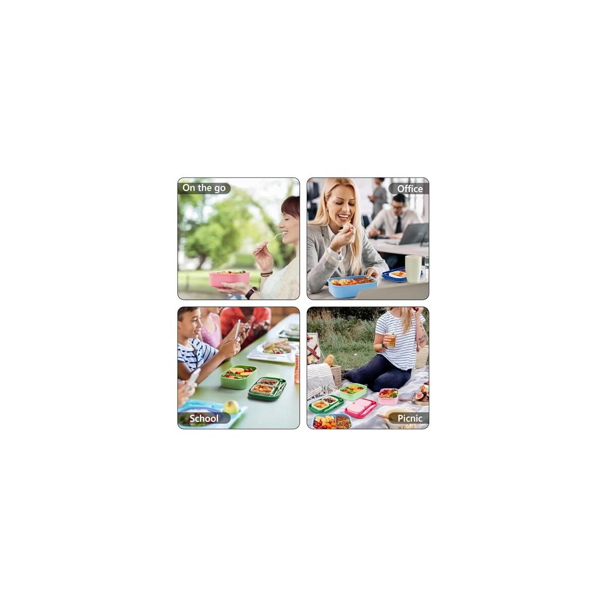 Adult Lunch Box All In One Stackable Lunch Cash Back - RebateKey