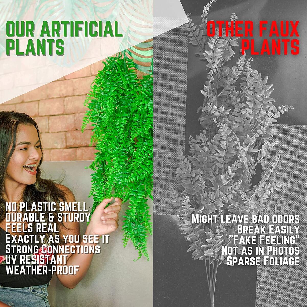 Artificial Plants Vines Cashback - RebateKey