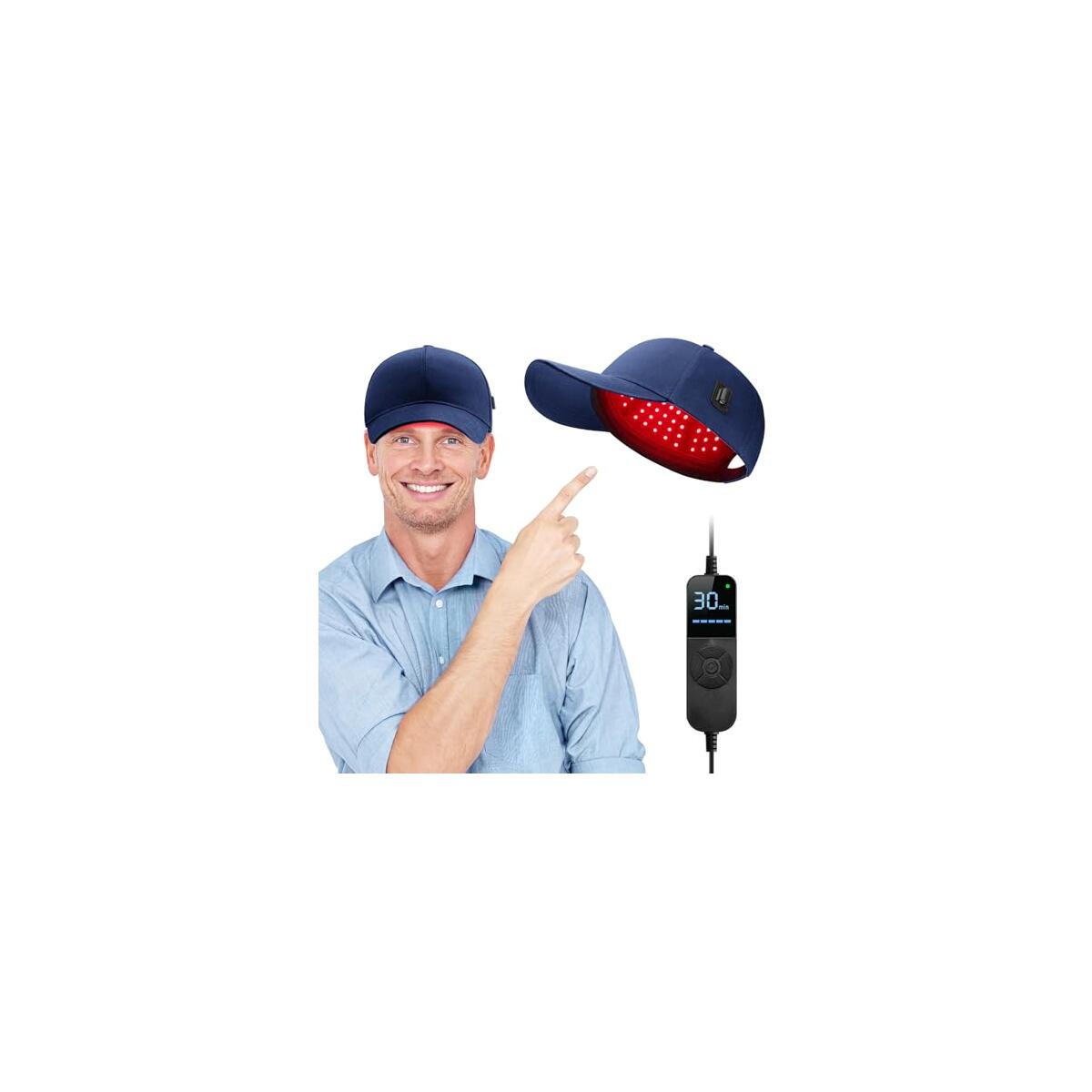 Laser Hair Growth Cap, Red Light Hat For Hair, Blue ( The final price after using the coupon is $79.99 )
