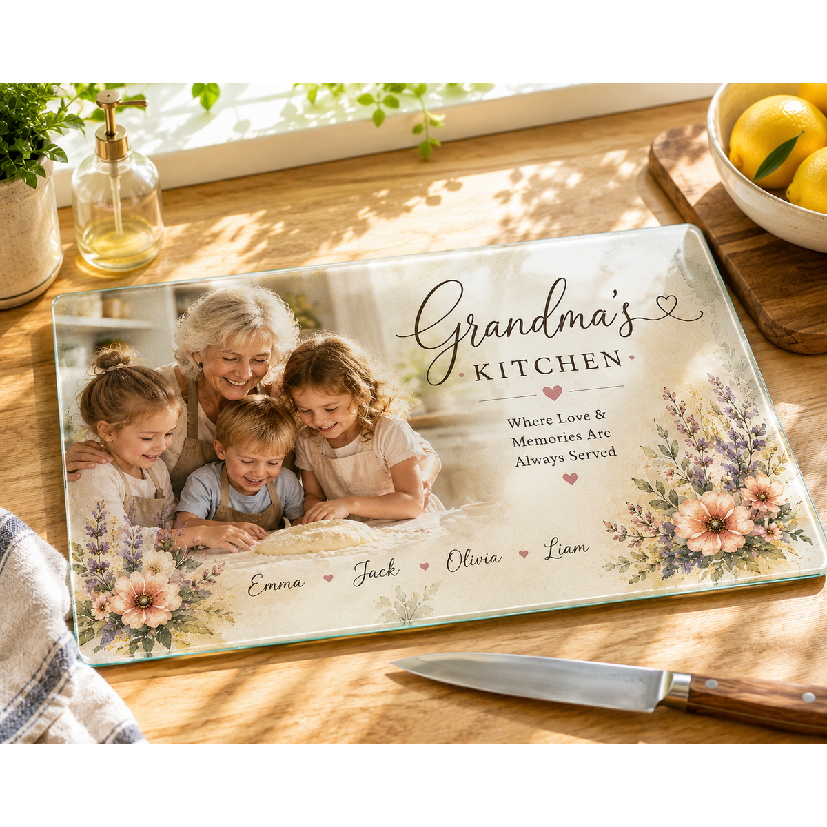 Personalized Grandma Glass Cashback Rebate - RebateKey