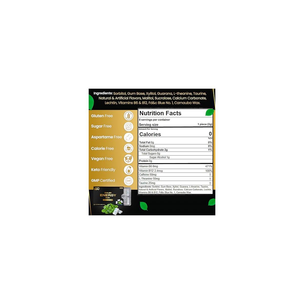 Energy Caffeine Gum Cashback Rebate - RebateKey