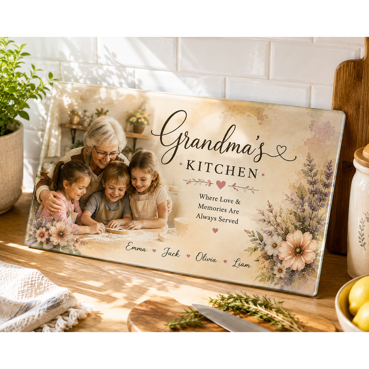 Personalized Grandma Glass Cashback Rebate - RebateKey