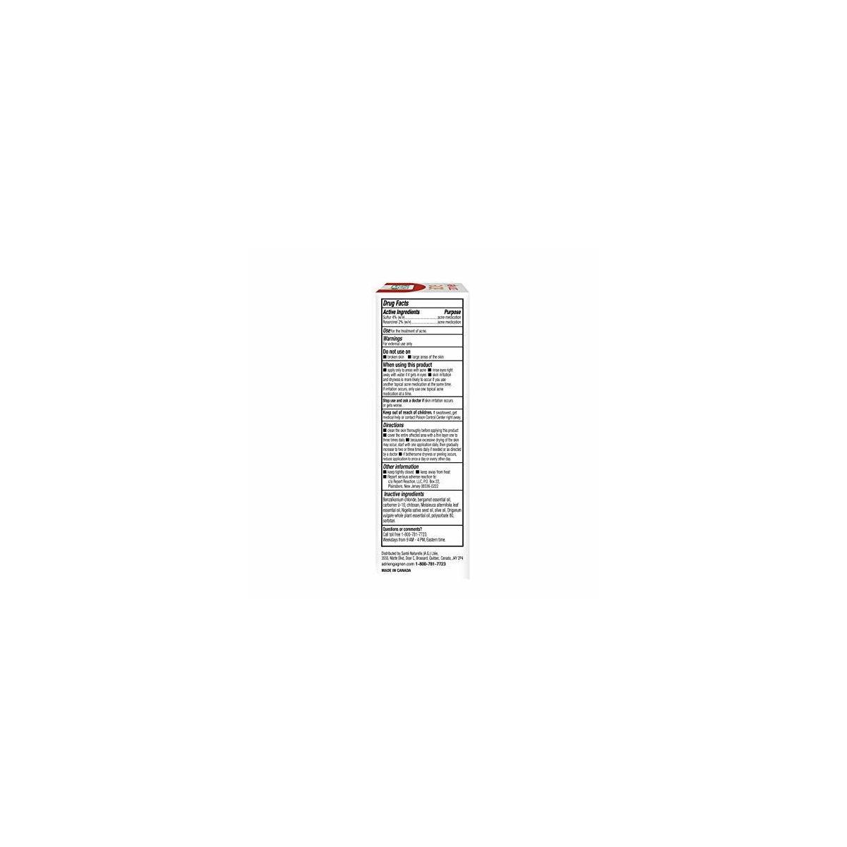 Acne Spot Treatment 25 Ml Topical Gel With Sulfur Resorcinol For Acne1 Cashback - RebateKey