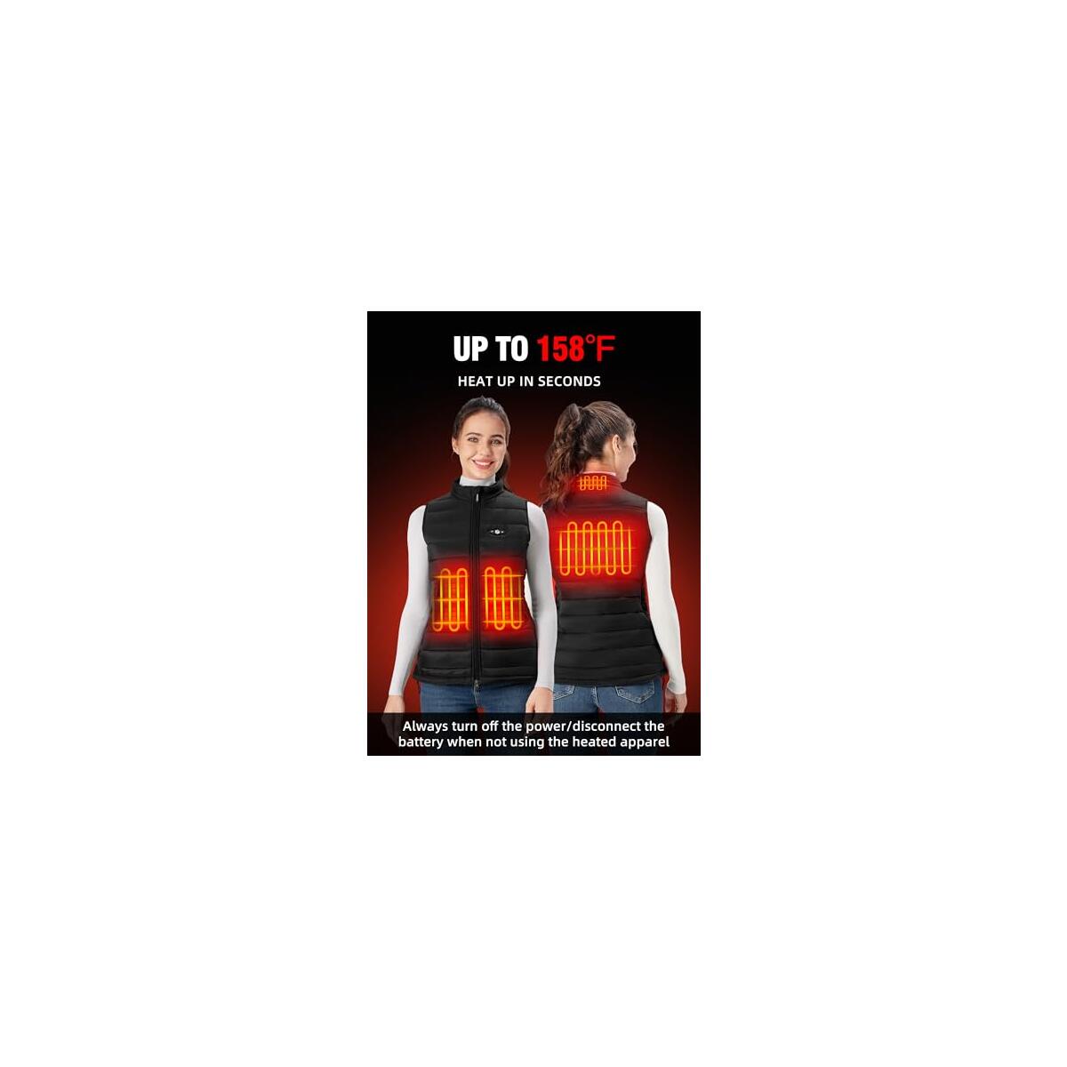 Heated Vest Women With Cashback Rebate - RebateKey