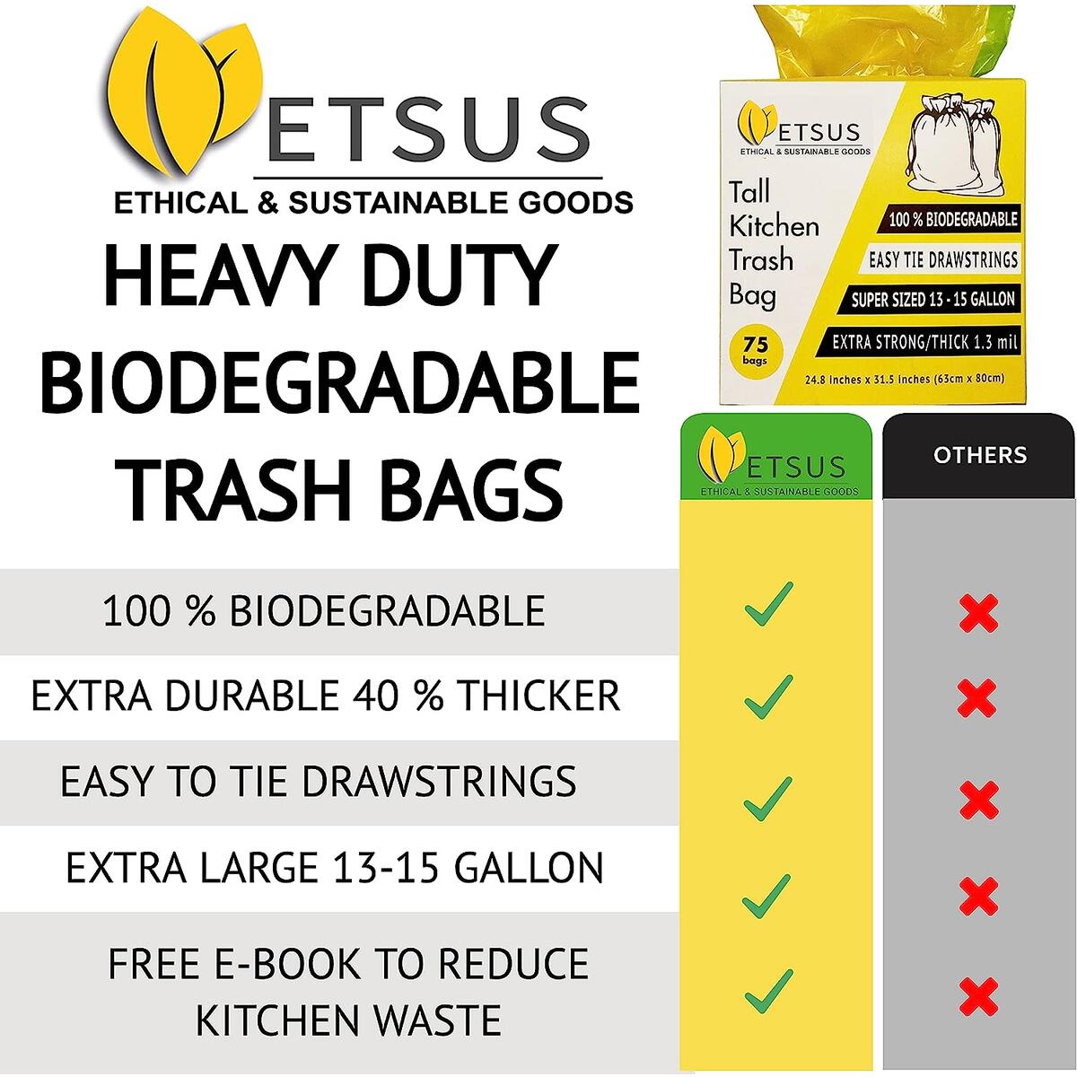 Biodegradable Trash Bags Cash Back - RebateKey