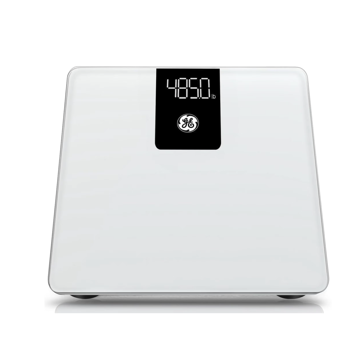 GE Digital Bathroom Scale for Body Weight BMI, Smart with App, 11.8", 500lb Weighing Capacity （US-W-GE30008B1）