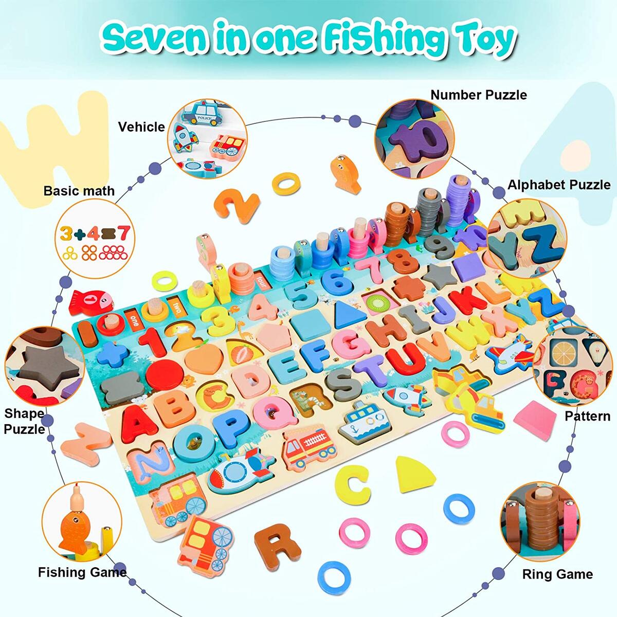 Wooden Letter Number Puzzle Rebates - RebateKey