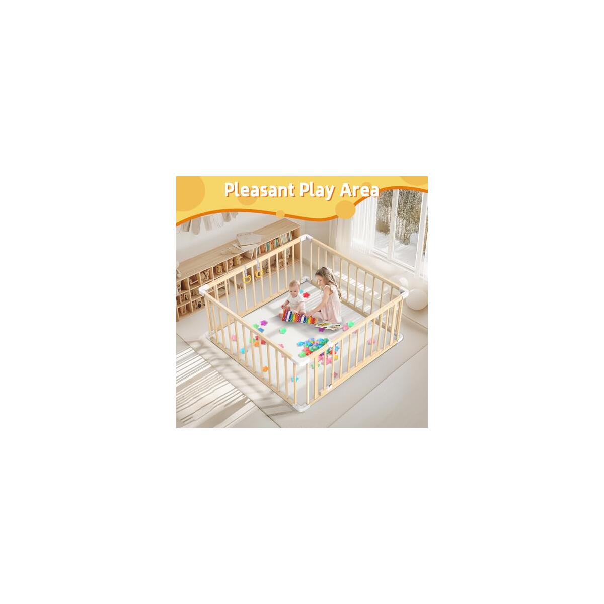 Baby Wooden Playpen 1 Rebate - RebateKey