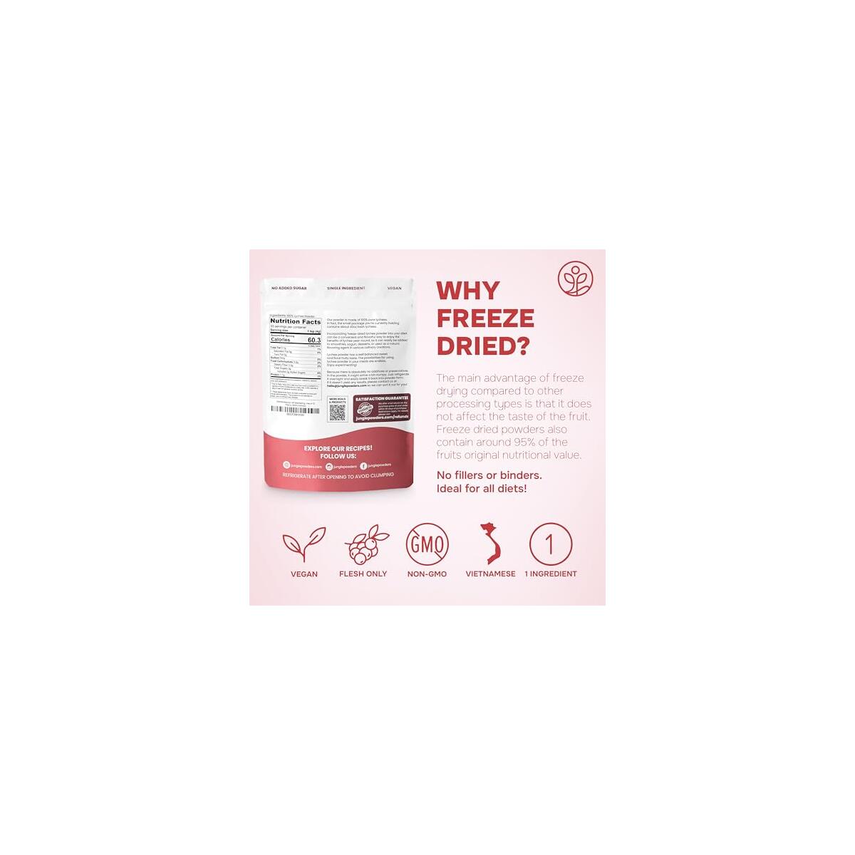 Jungle Powders Lychee Powder 1 Cashback - RebateKey