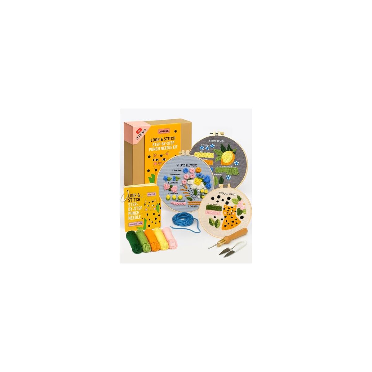 3 Step Punch Needle Kit For Beginners Rebates - RebateKey