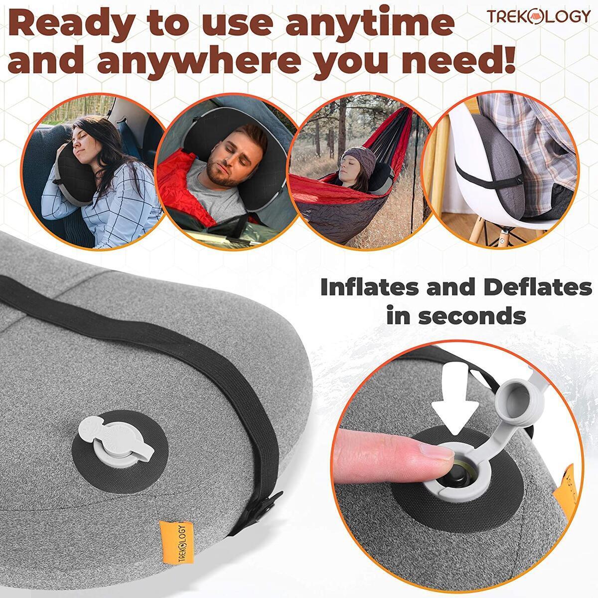 Inflatable Camping Pillow 6 Cash Back - RebateKey